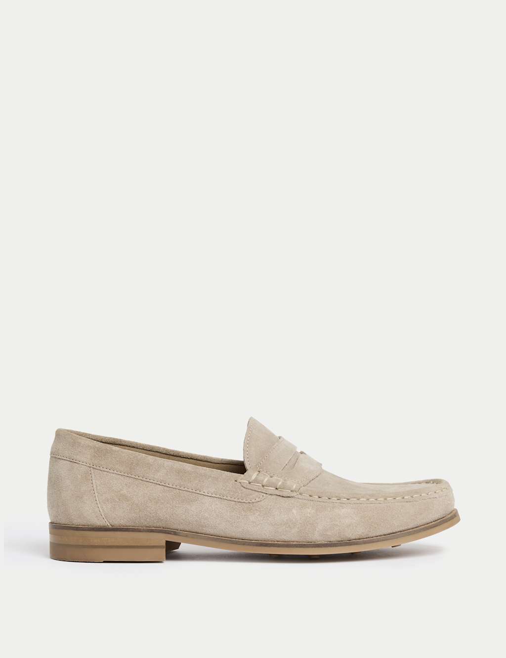Suede Penny Loafers
