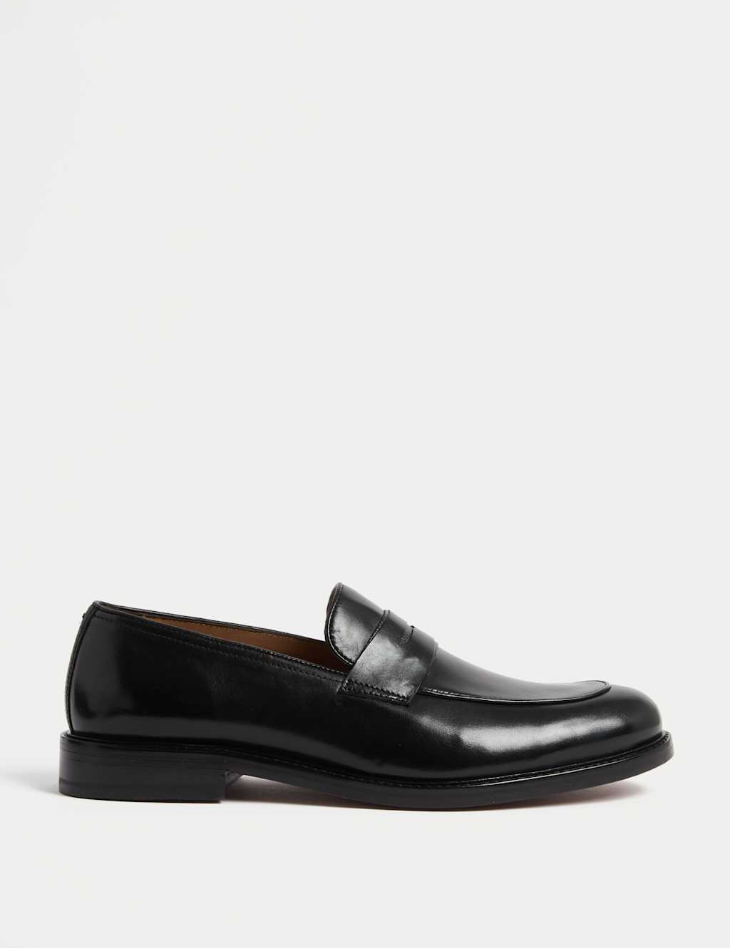 Leather Slip-on Loafers