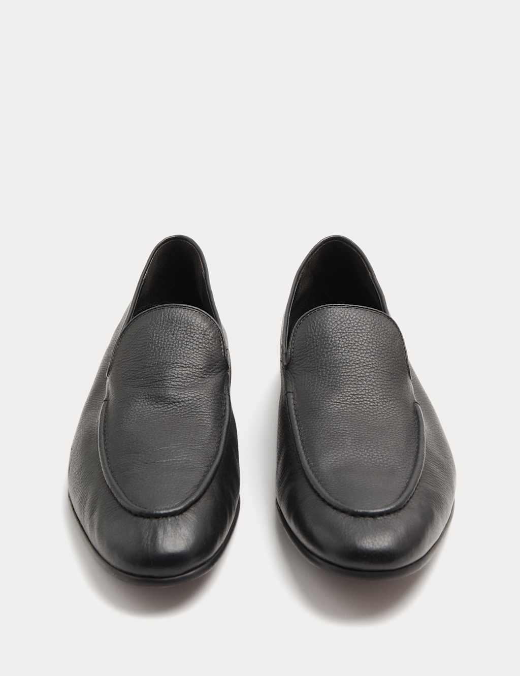 Autograph Men's Leather Loafers - 10 - Black