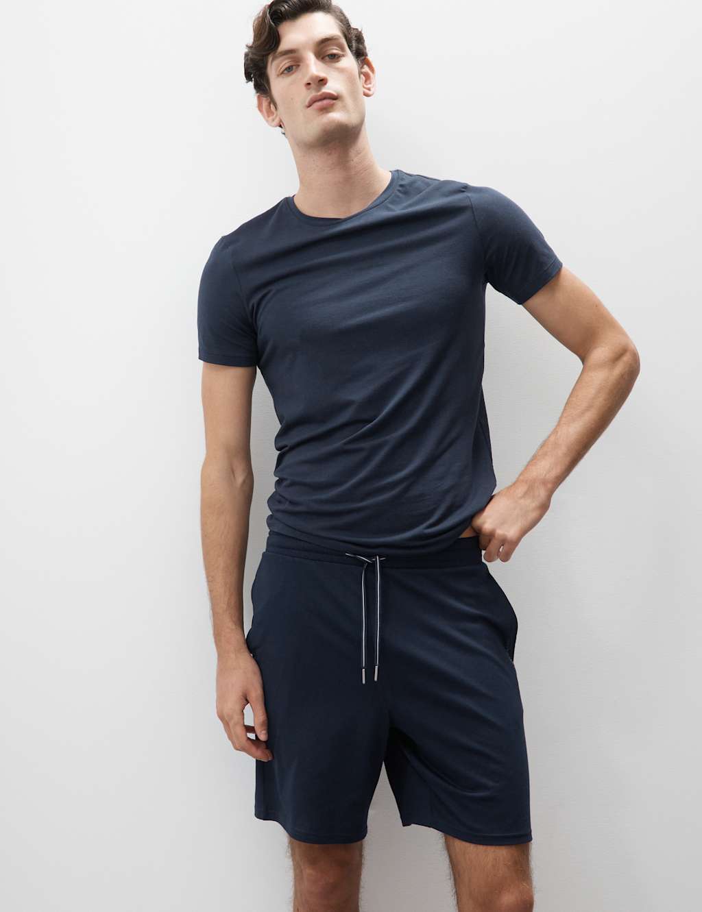 Marks and spencer mens pyjama shorts sale
