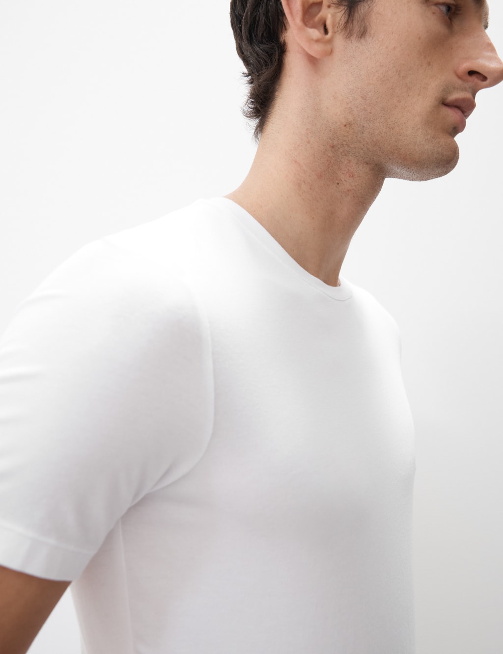 Supima® Cotton Blend T-Shirt Vest