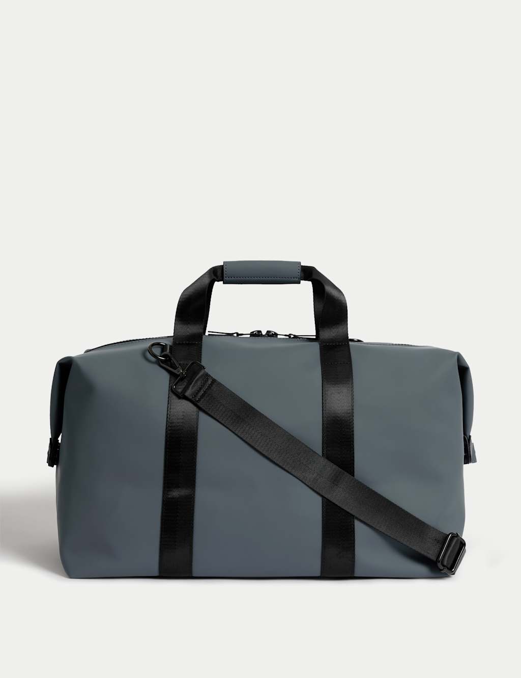 M&S Rubberised Weekend Bag Carbon