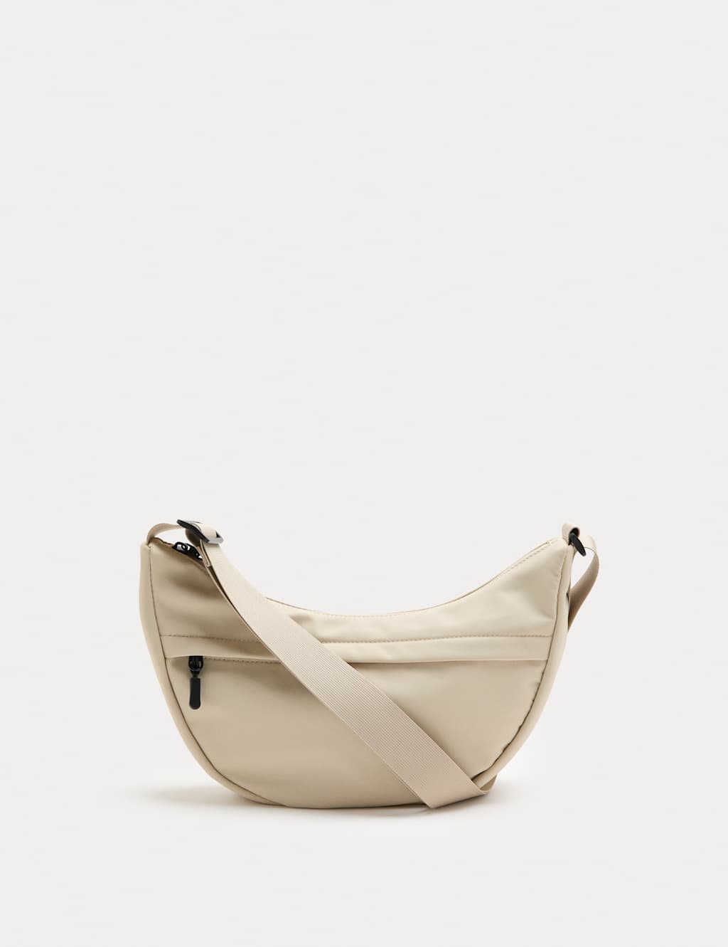 M&S Men's Adjustable Cross Body Bag - Stone