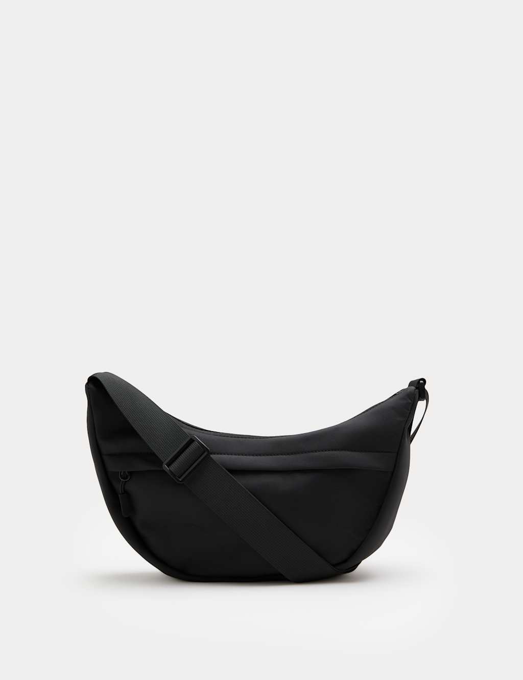 M&S Men's Adjustable Cross Body Bag - Black