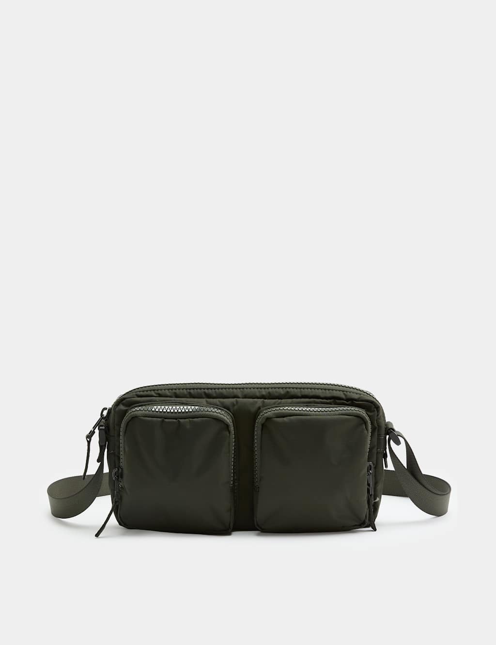 M&S Men's Cross Body Bag - Dark Khaki