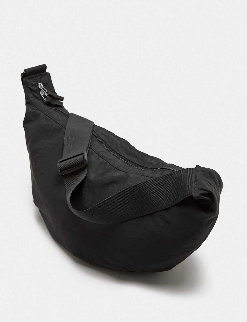 M&S Men's Oversized Stormwear Cross Body Bag - Black