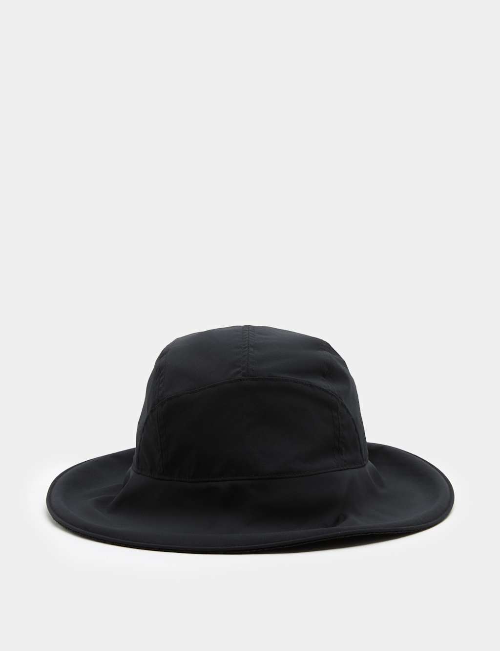 M&S Men's Lightweight Wide Brim Bucket Hat - L - XL - Black