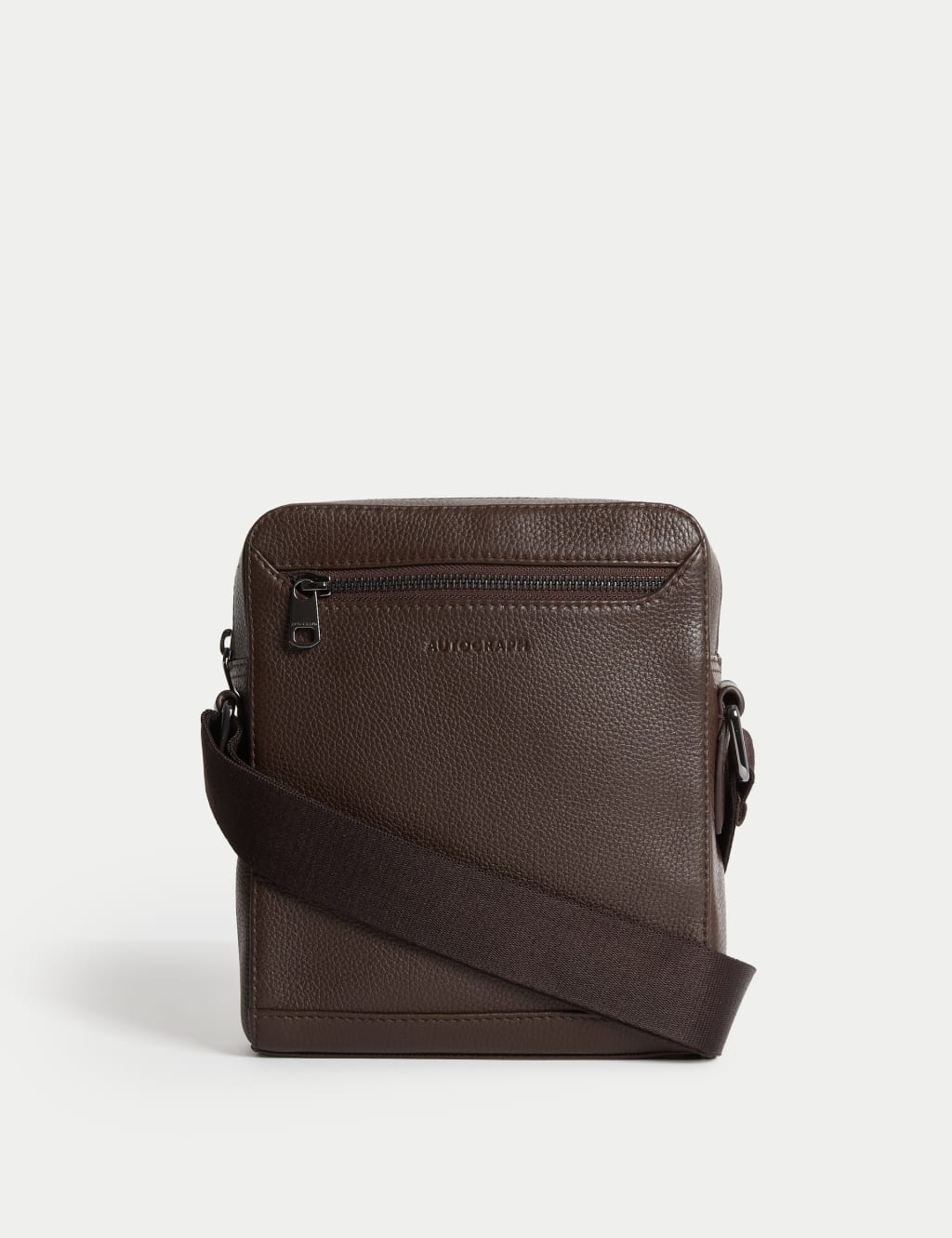 Leather Pebble Grain Cross Body Bag