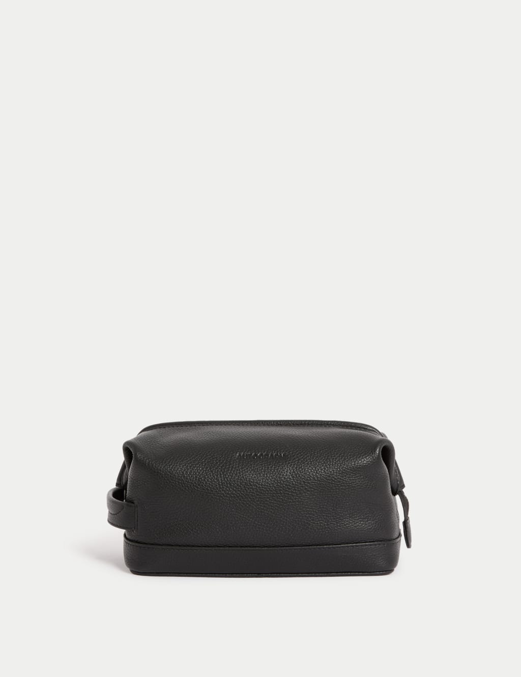 Leather Pebble Grain Washbag