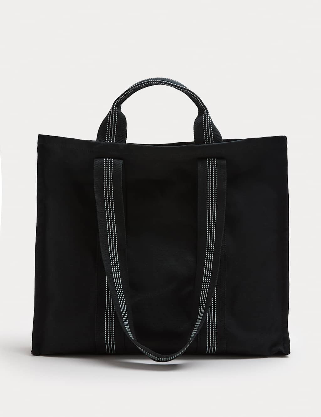 M&S Men's Canvas Tote Bag - Navy Mix