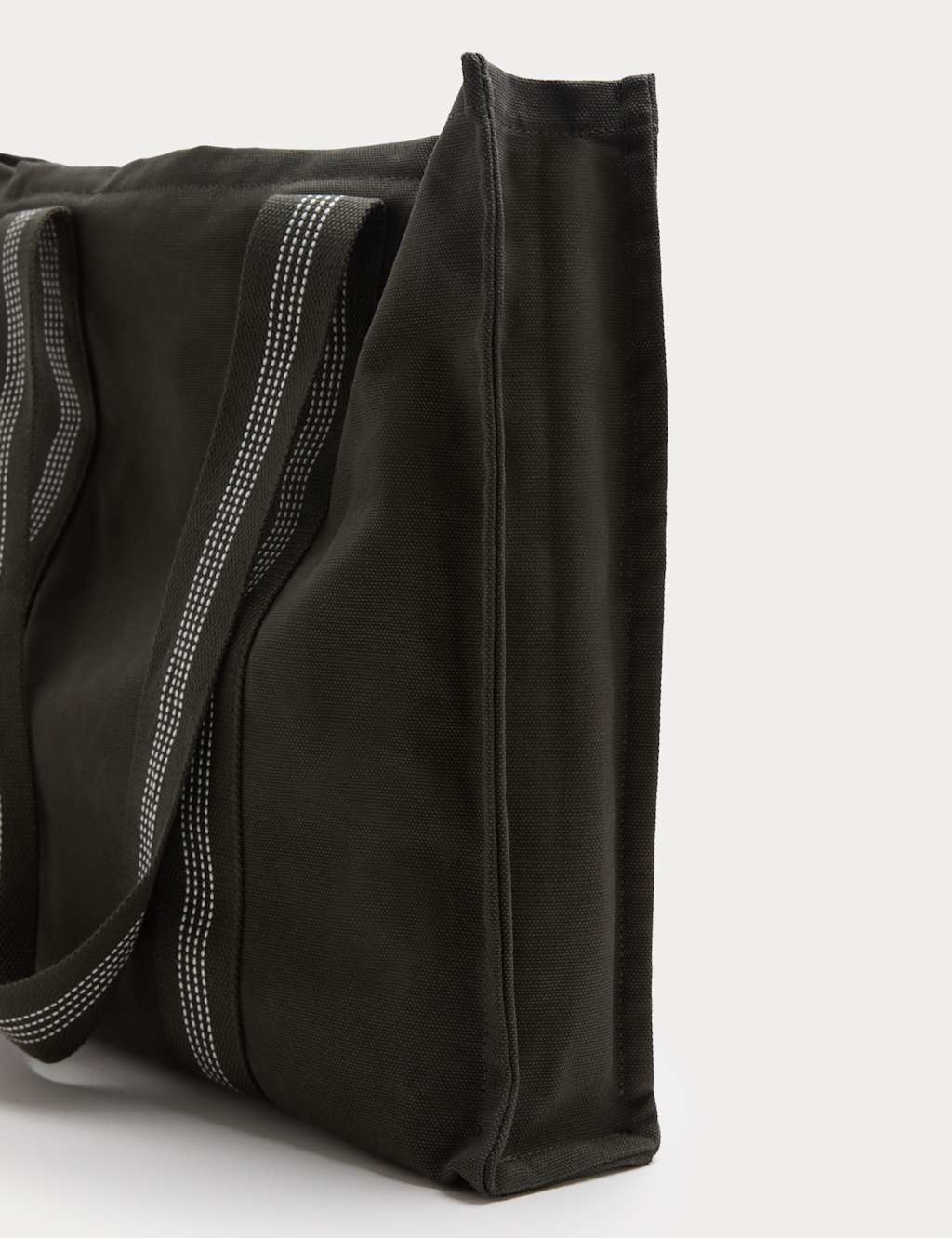 M&S Men's Canvas Tote Bag - Khaki Mix