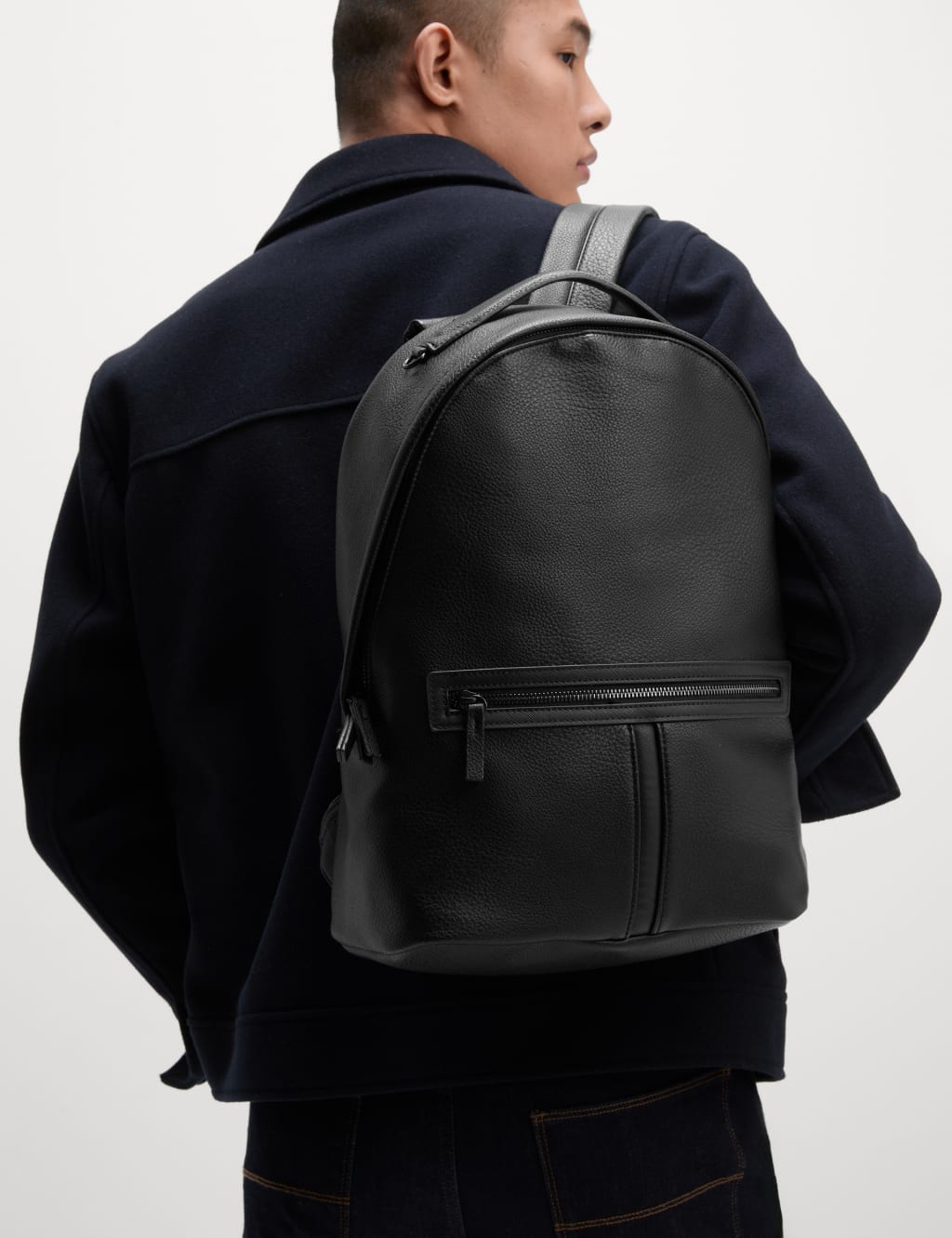 Textured Backpack
