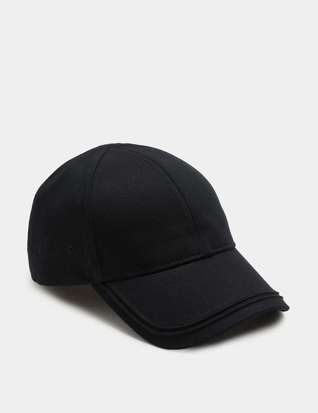 Autograph Men's Pure Cotton Baseball Cap - Black