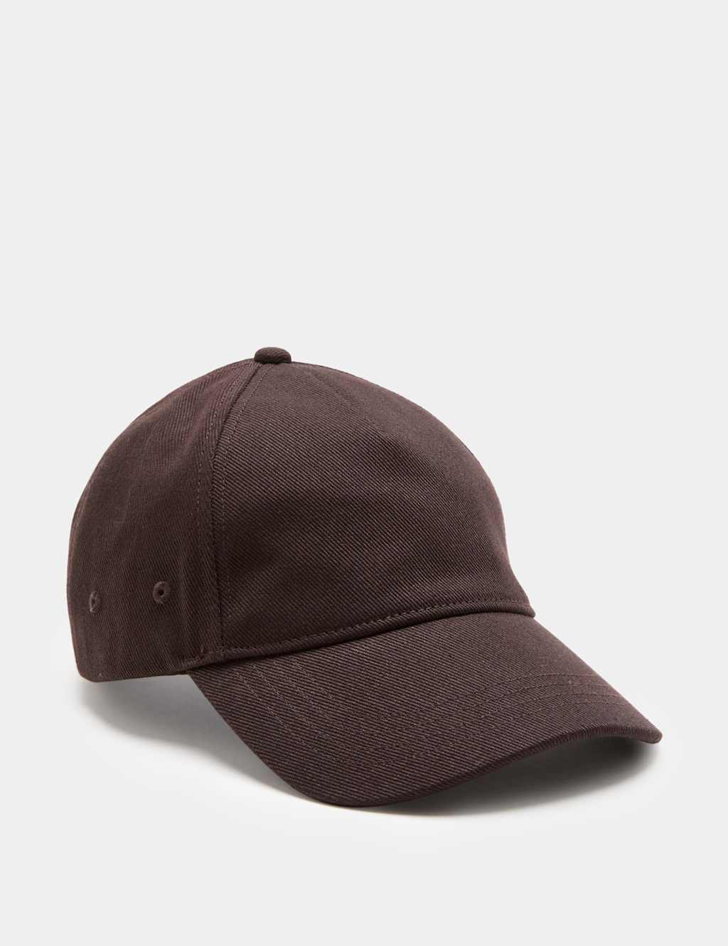 Autograph Men's Pure Cotton Baseball Cap - Bitter Chocolate