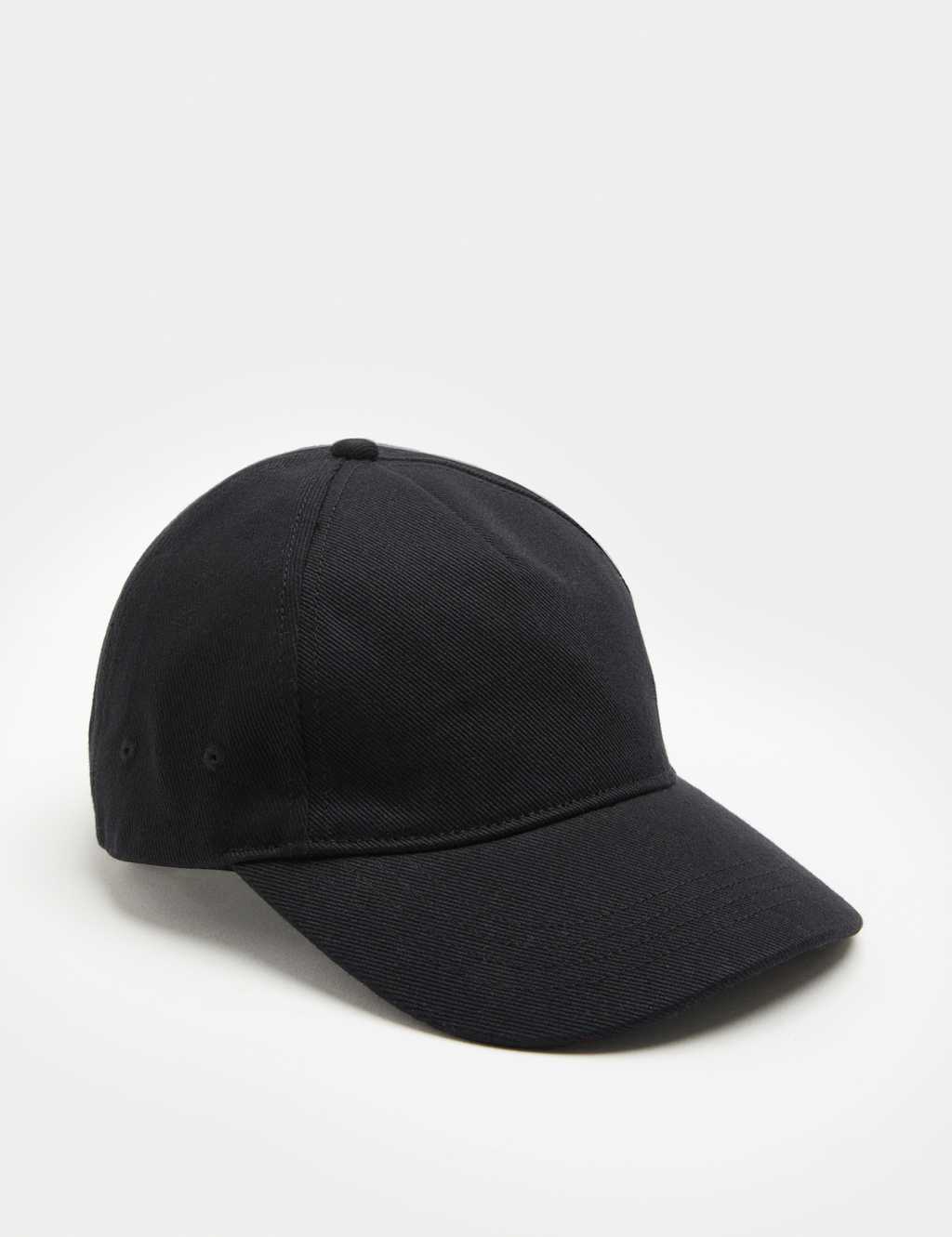 Autograph Men's Pure Cotton Baseball Cap - Black