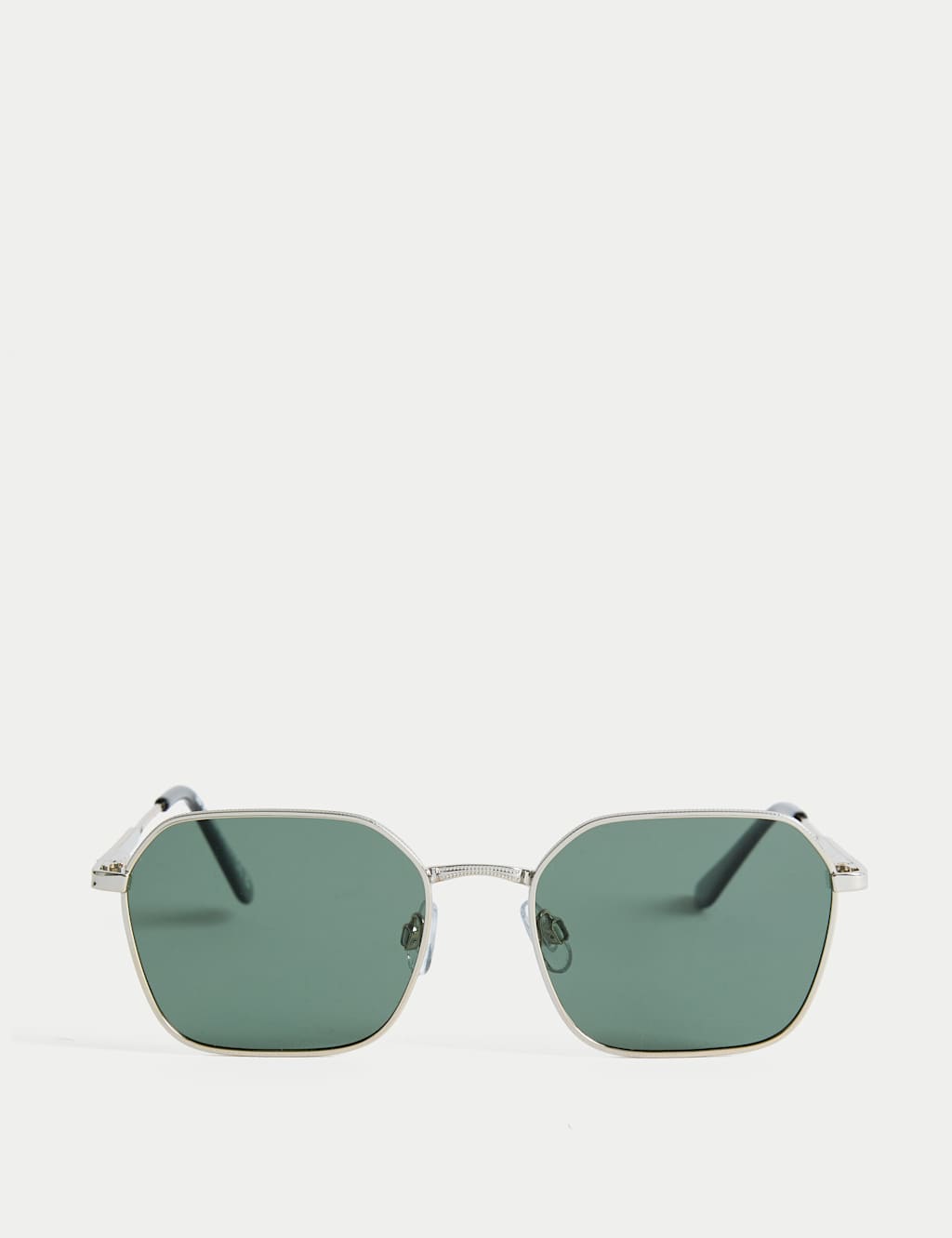 Metal Hexagonal Sunglasses
