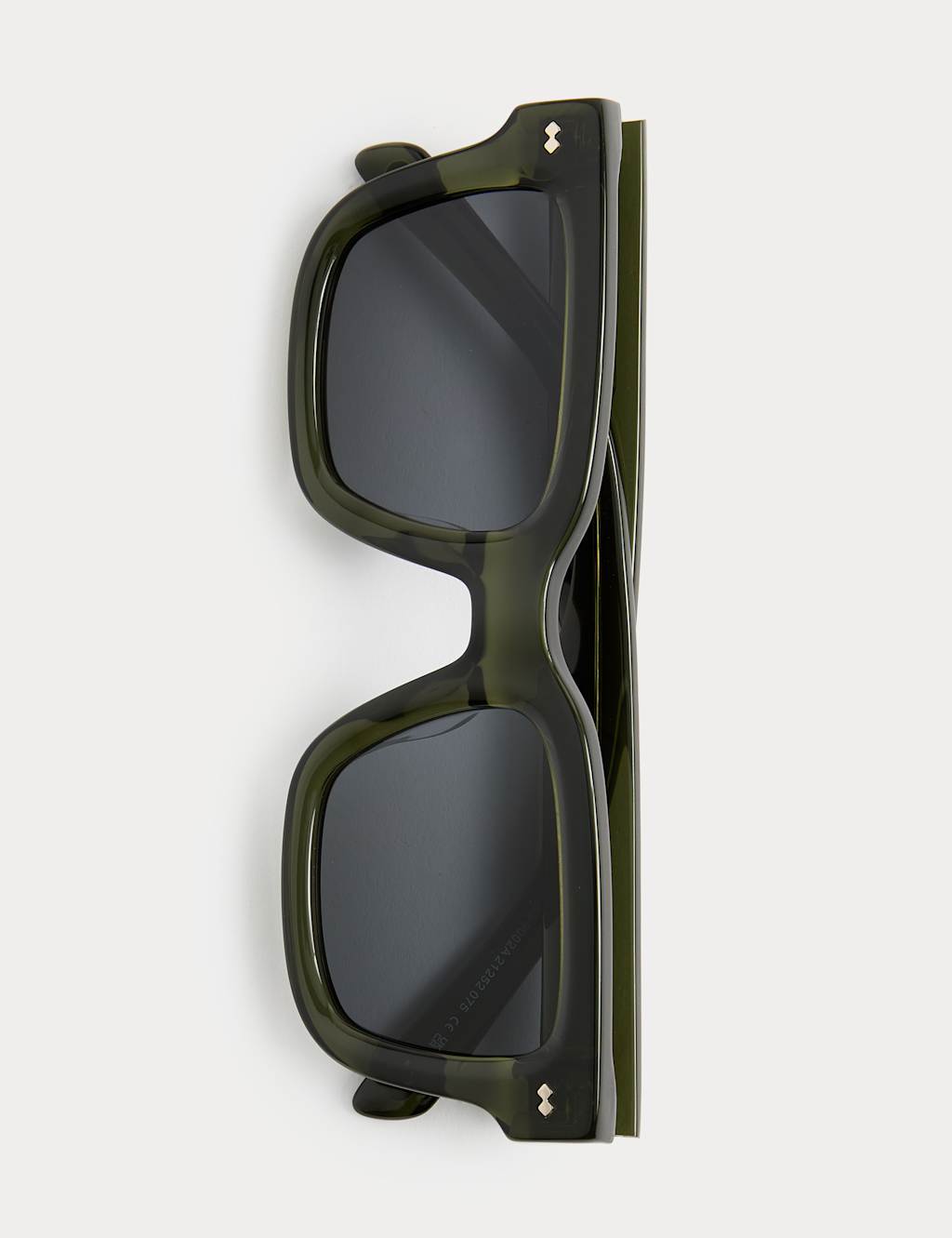 Autograph Men's Chunky Polarised Sunglasses - Olive