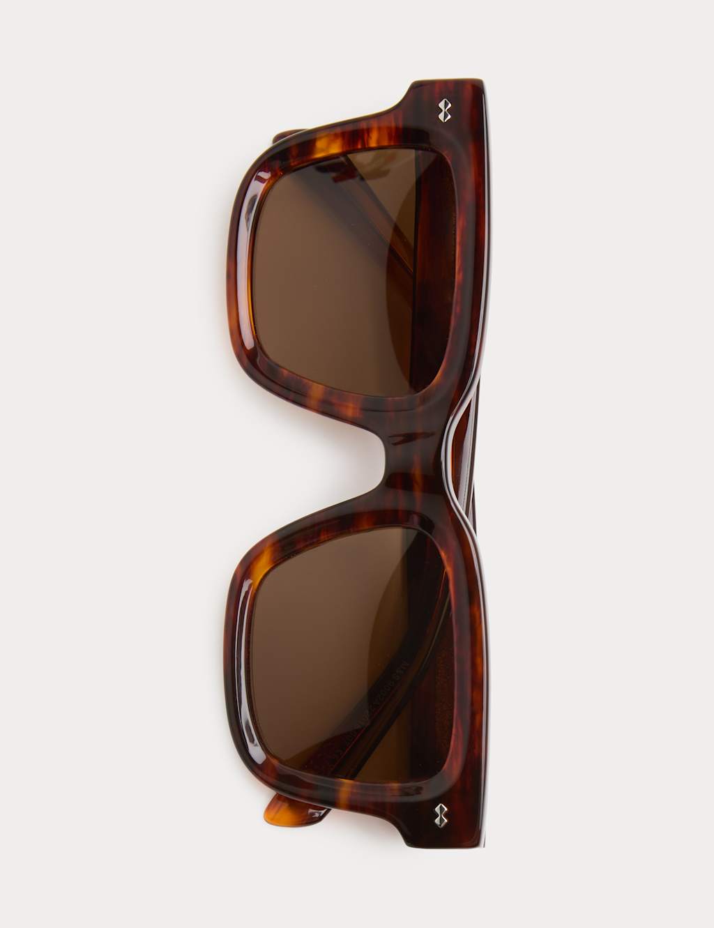 Autograph Men's Chunky Polarised Sunglasses - Brown Mix