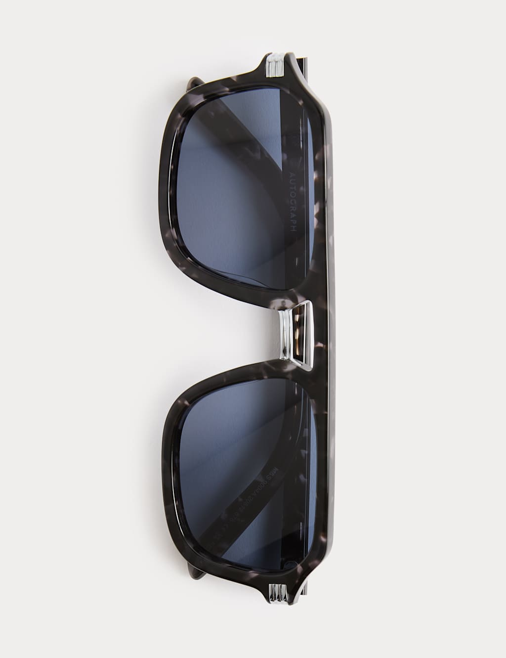 Autograph Men's Premium Aviator Polarised Sunglasses - Black Mix