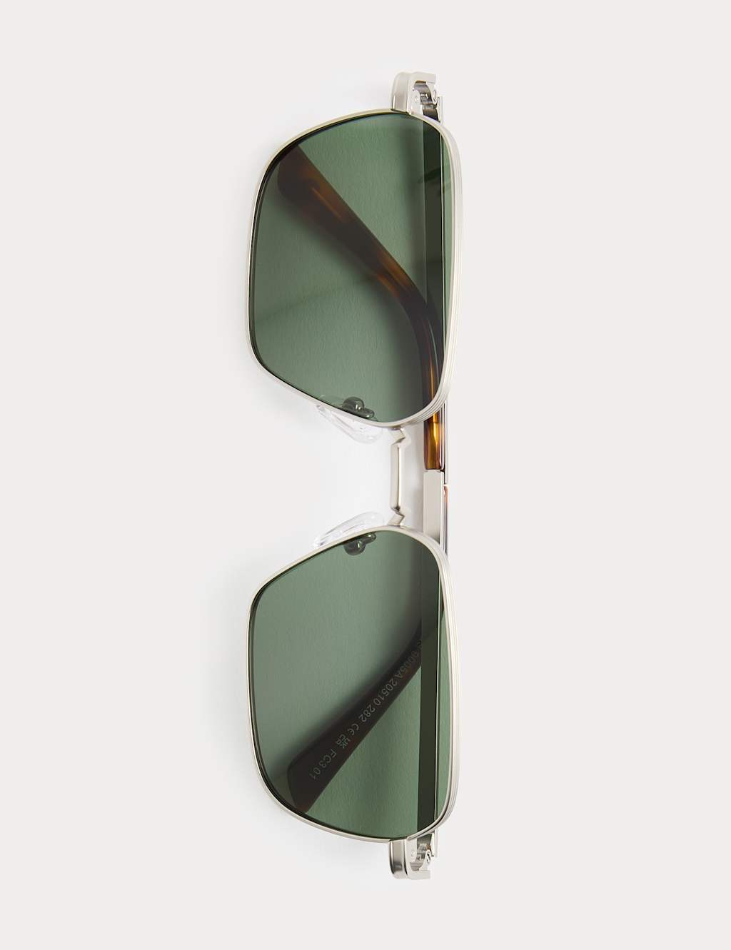 Autograph Men's Premium Metal Polarised Sunglasses - Silver