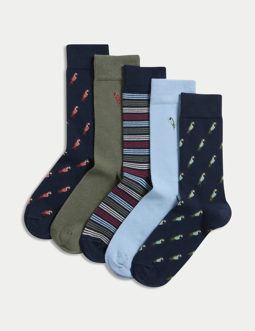 5pk Cool & Fresh™ Assorted Cotton Rich Socks