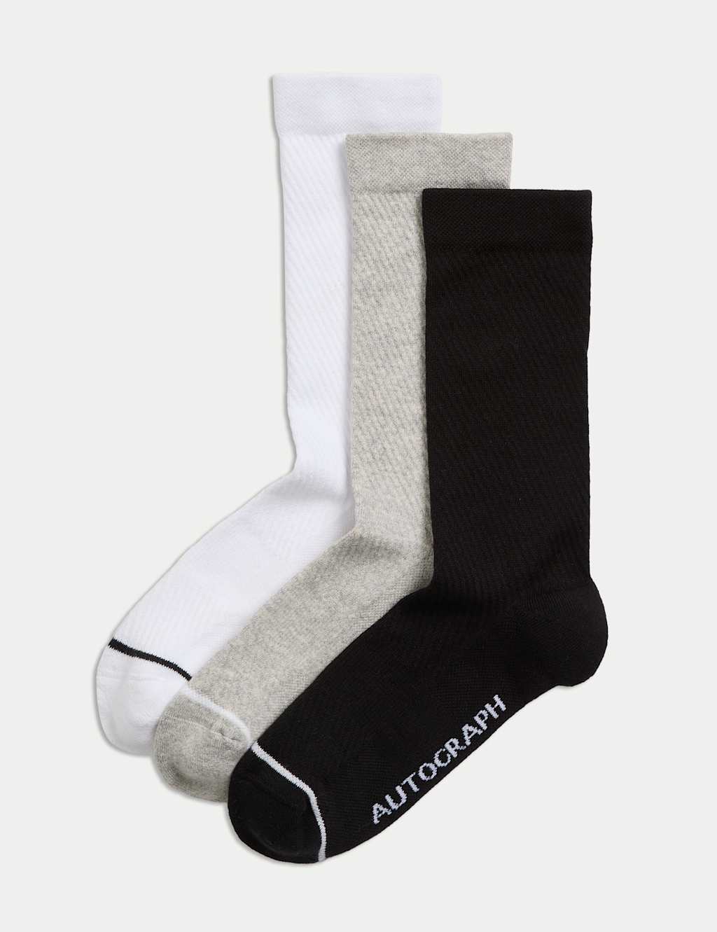 3pk Supima® Cotton Blend Sport Socks