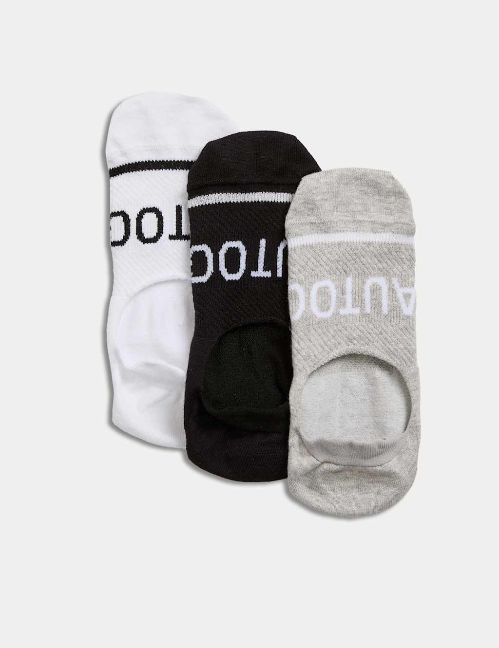 3pk Supima® Cotton Blend Invisible Trainer Liners™
