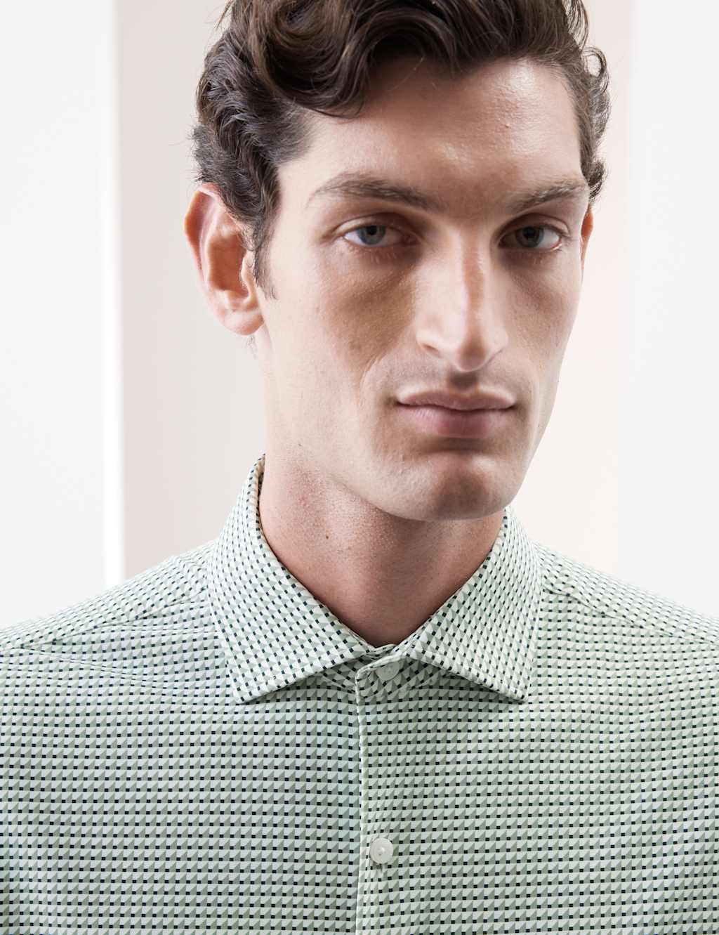 Tailored Fit Stretch Performance Shirt