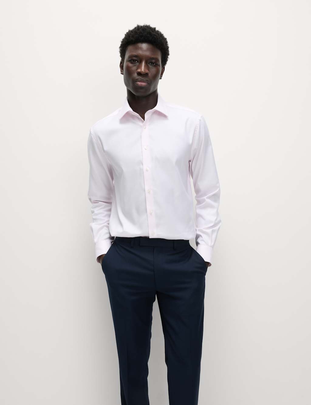 Regular Fit Luxury Cotton Twill Shirt