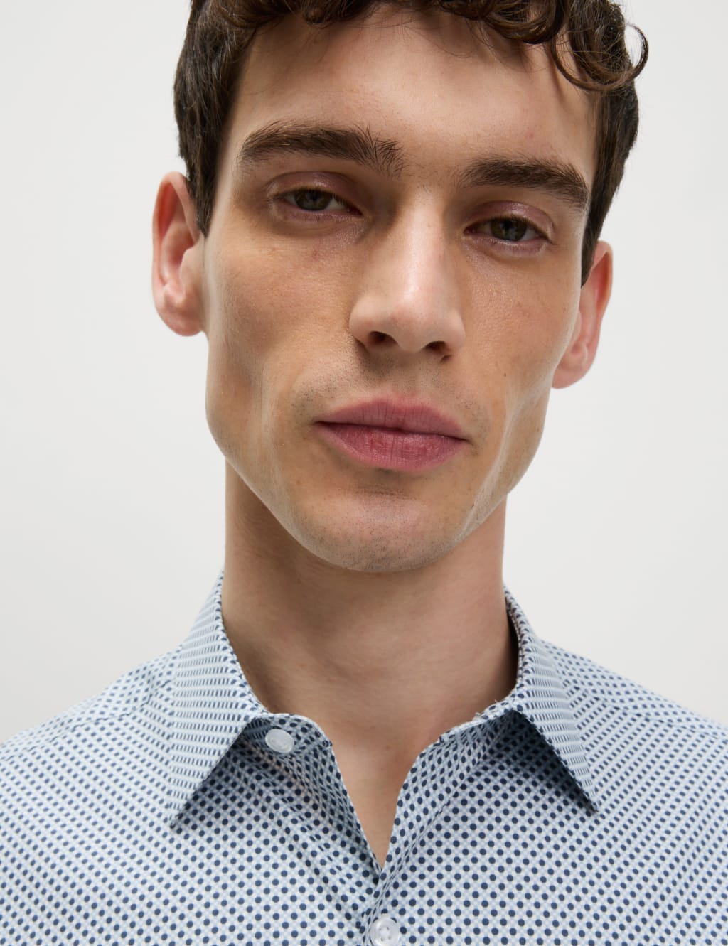 Regular Fit Pure Cotton Printed Shirt