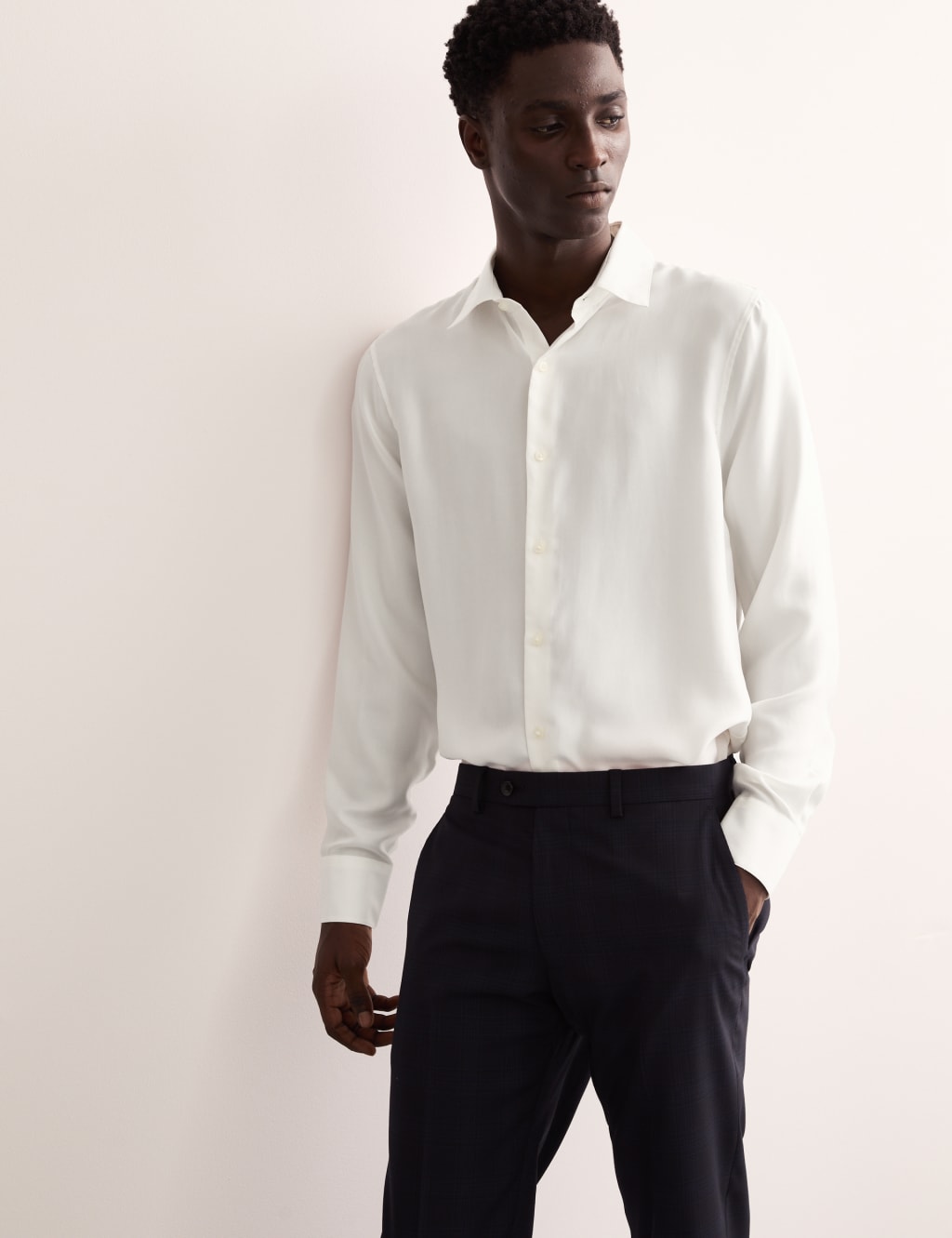 Silk Formal Shirts at M S