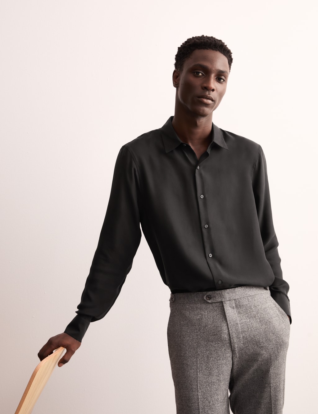 Formal silk shirts outlet