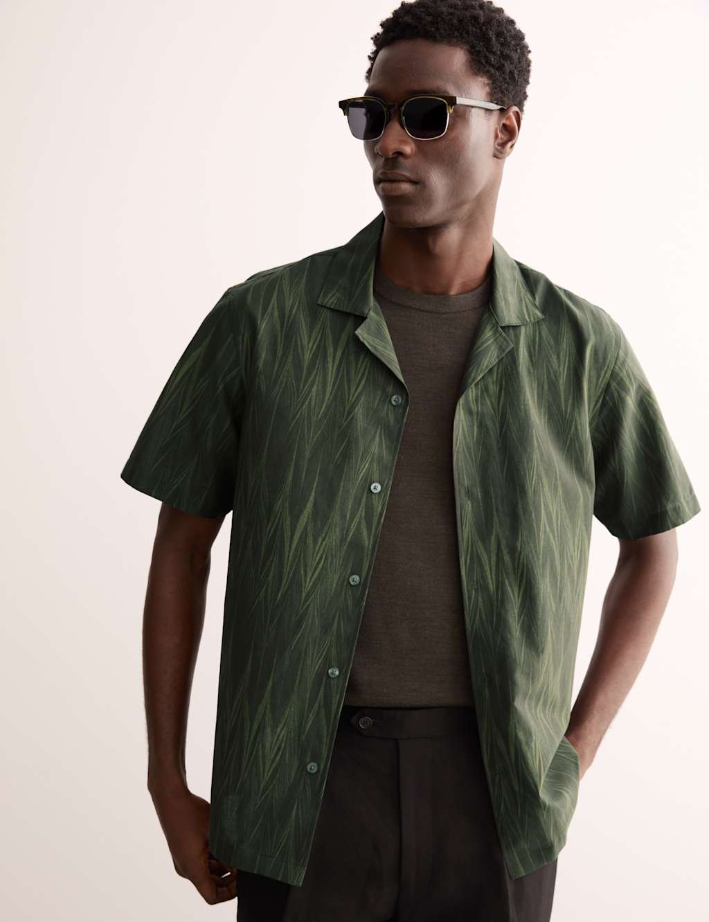 Regular Fit Luxury Cotton Silk Blend Shirt