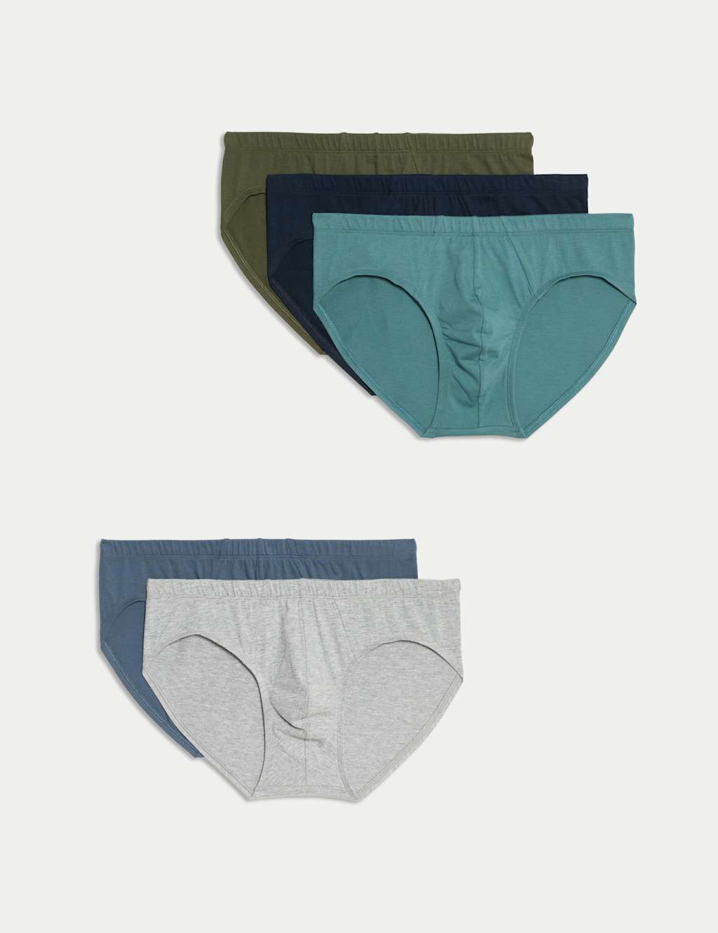 5pk Pure Cotton Cool & Fresh™ Slips