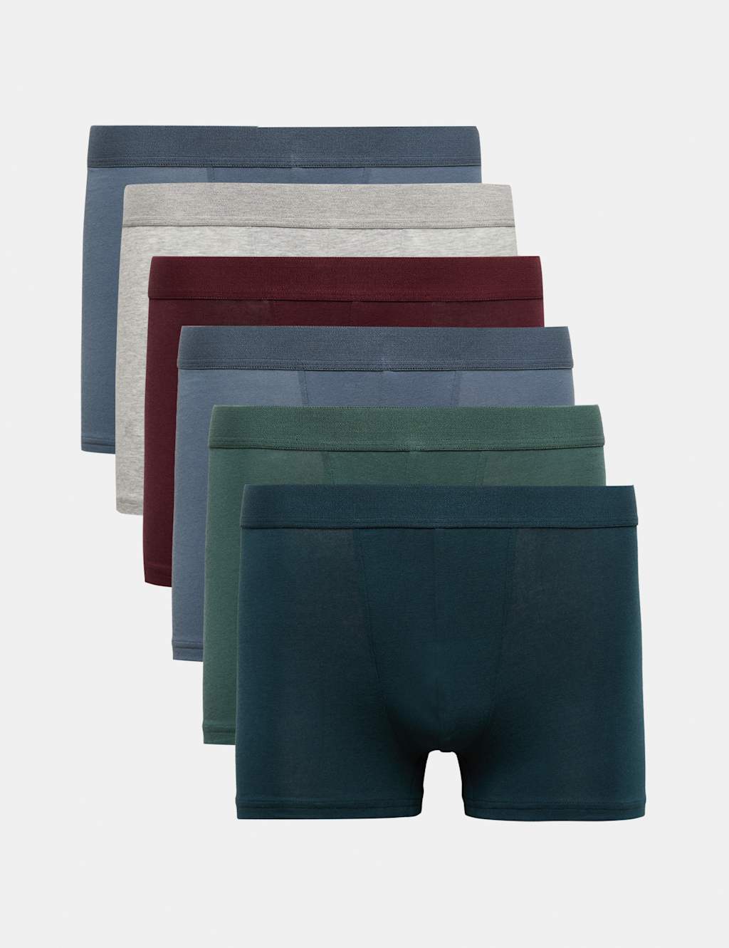 M&S Men's 5 Pack Cotton Stretch Hipster - 2XL - Multi