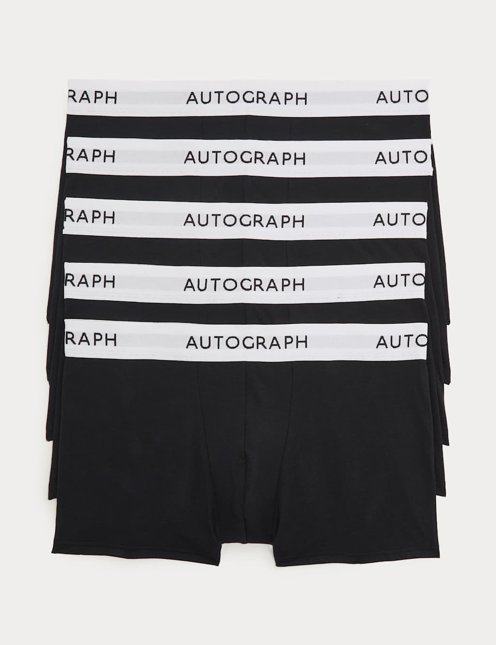 Autograph 5pk Supima Cotton Blend Hipsters Black Mix