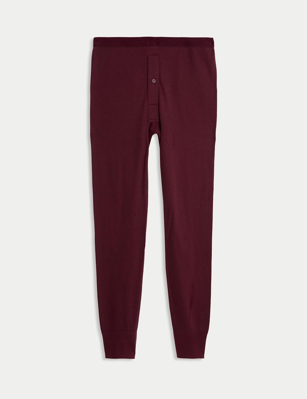 M&S Heatgen Medium Thermal Long Johns Burgundy
