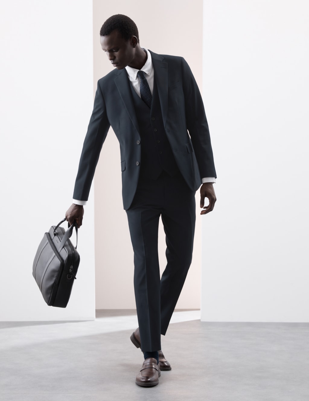 Slim Fit Performance Stretch Suit Trousers