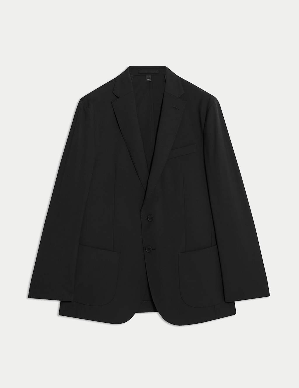 Autograph Men's Tailored Fit Performance Packable Suit Jacket - XL - Black