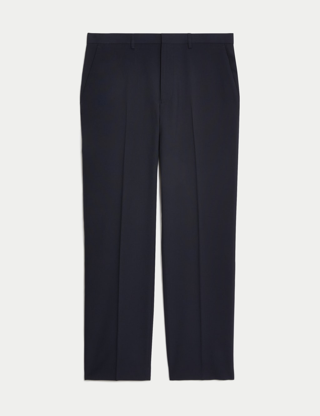 M&S Regular Fit Suit Trousers Navy
