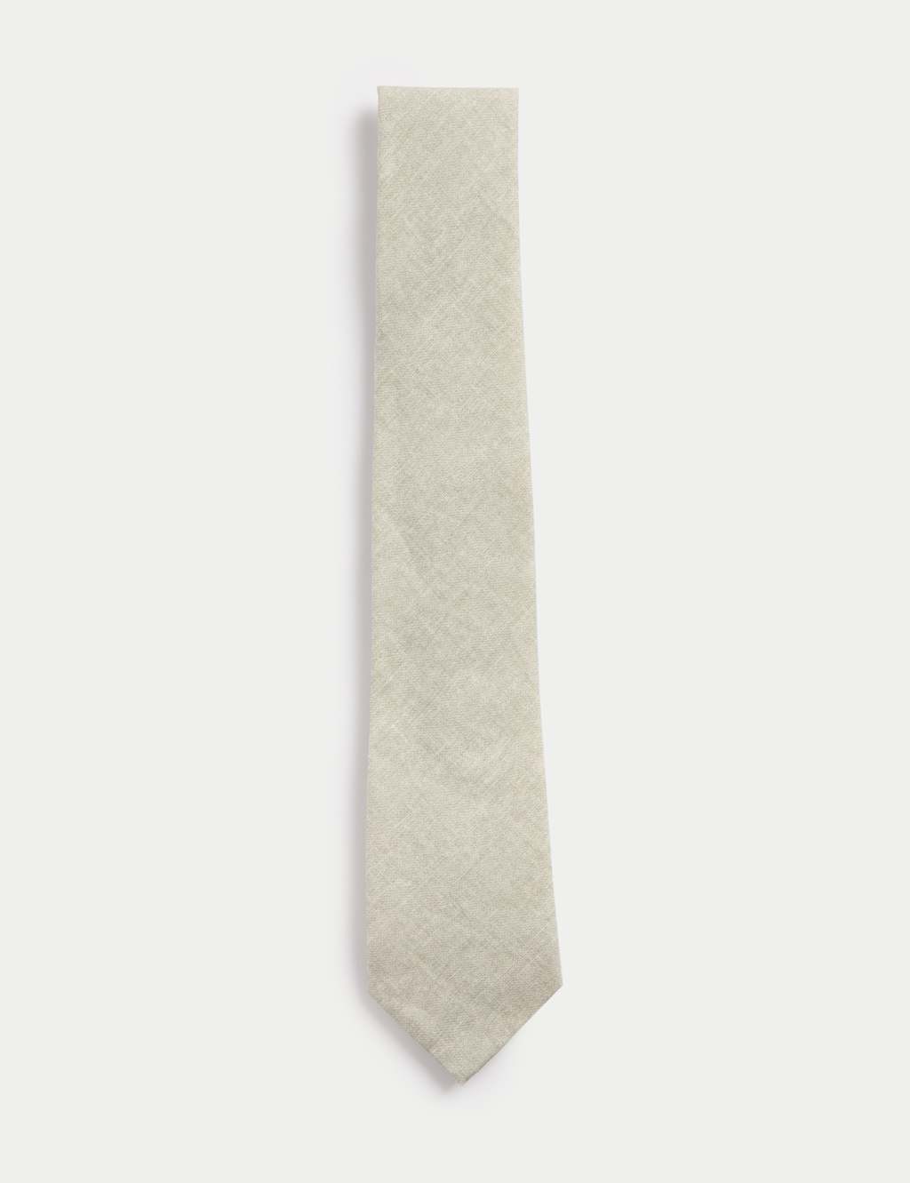 Linen Silk Blend Tie
