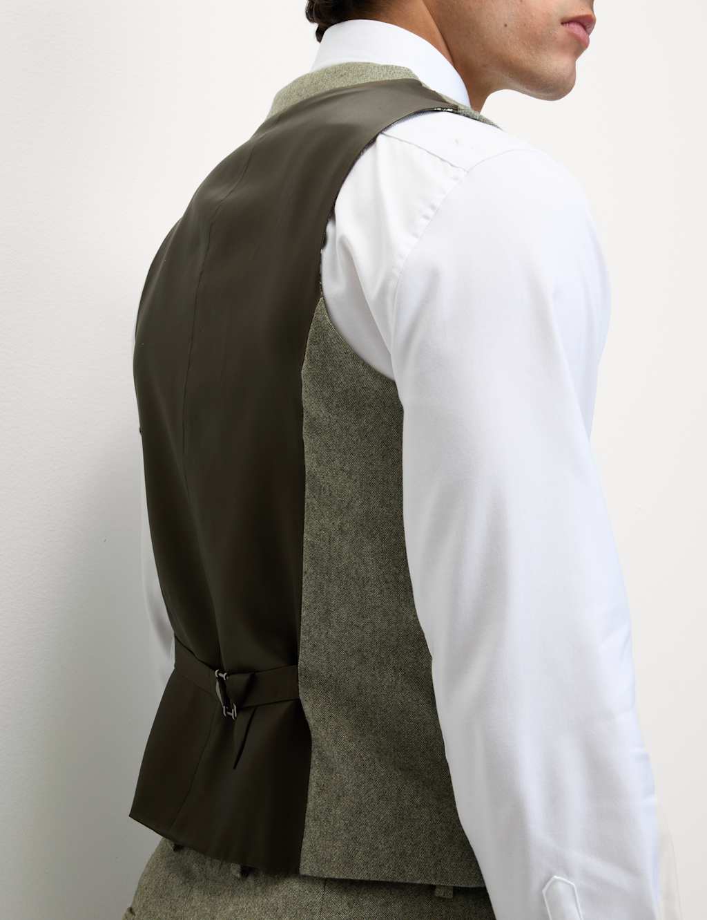 Tailored Fit Wool Rich Tweed Suit 5 of 9
