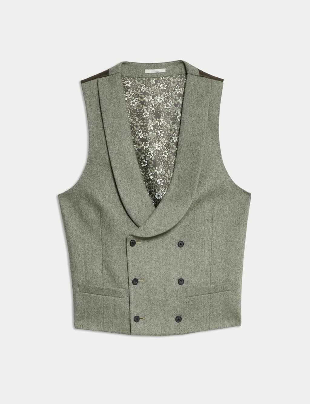Tailored Fit Wool Rich Tweed Suit 1 of 9