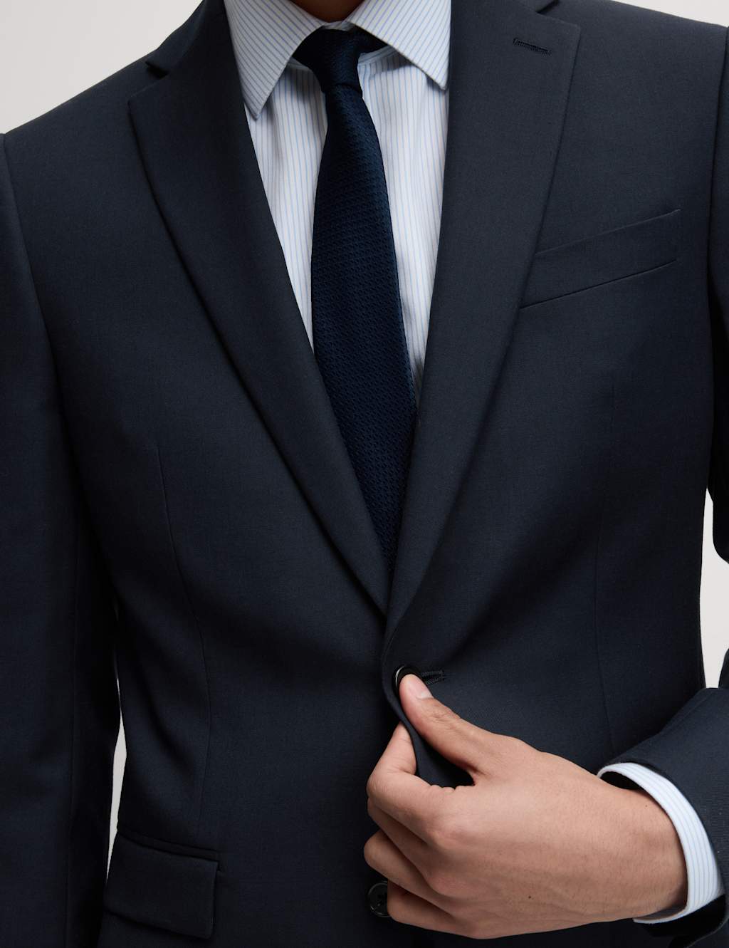 Tailored Fit Stretch Suit Jacket