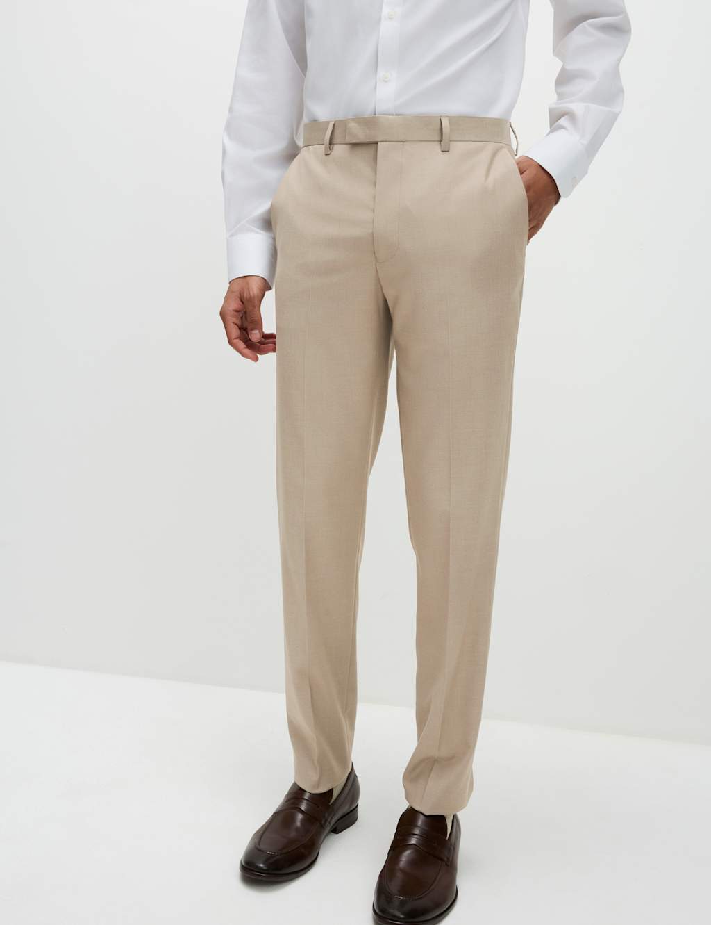 Slim Fit Stretch Suit Trousers