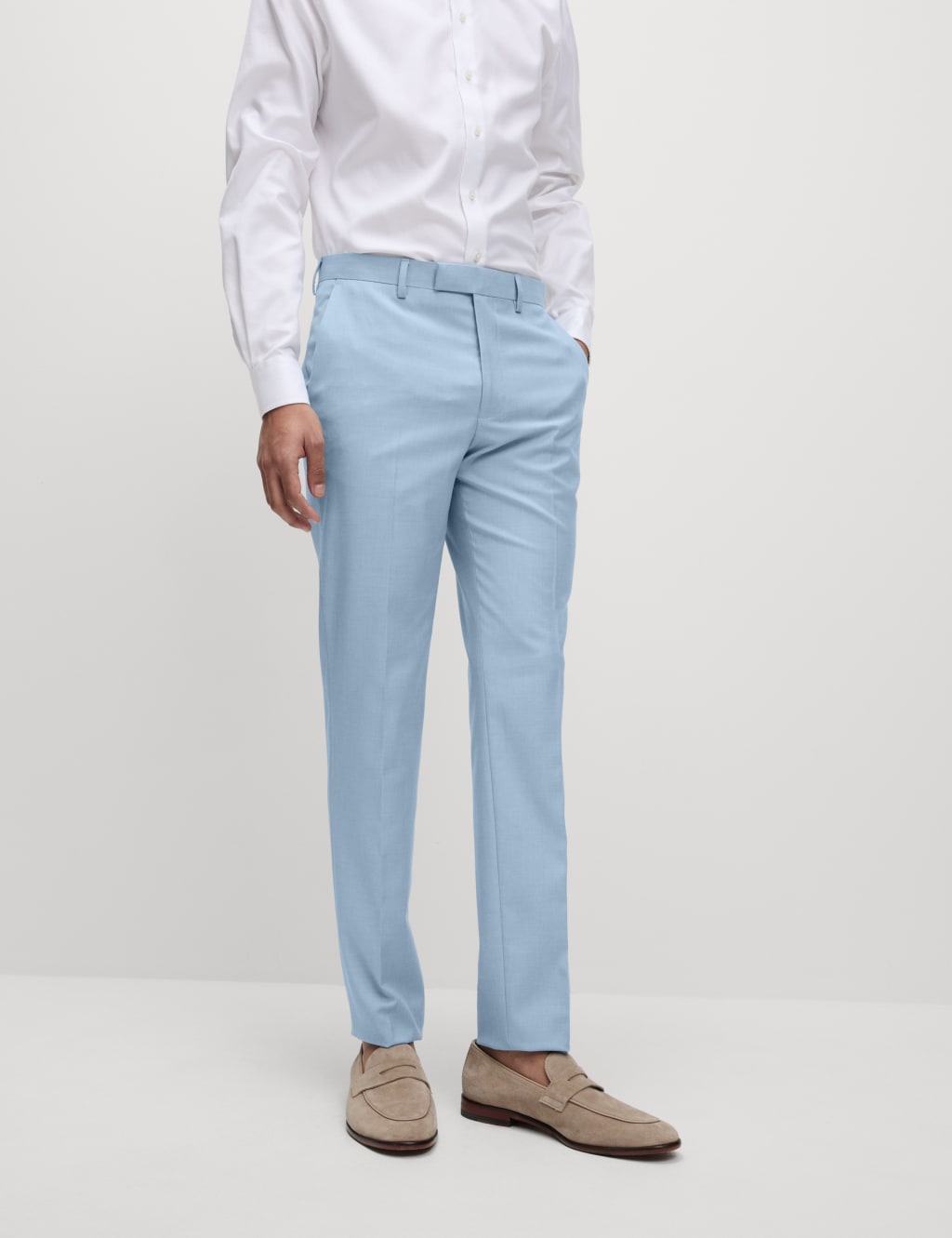 Slim Fit Stretch Suit Trousers