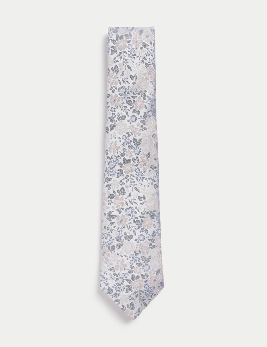Floral Pure Silk Tie