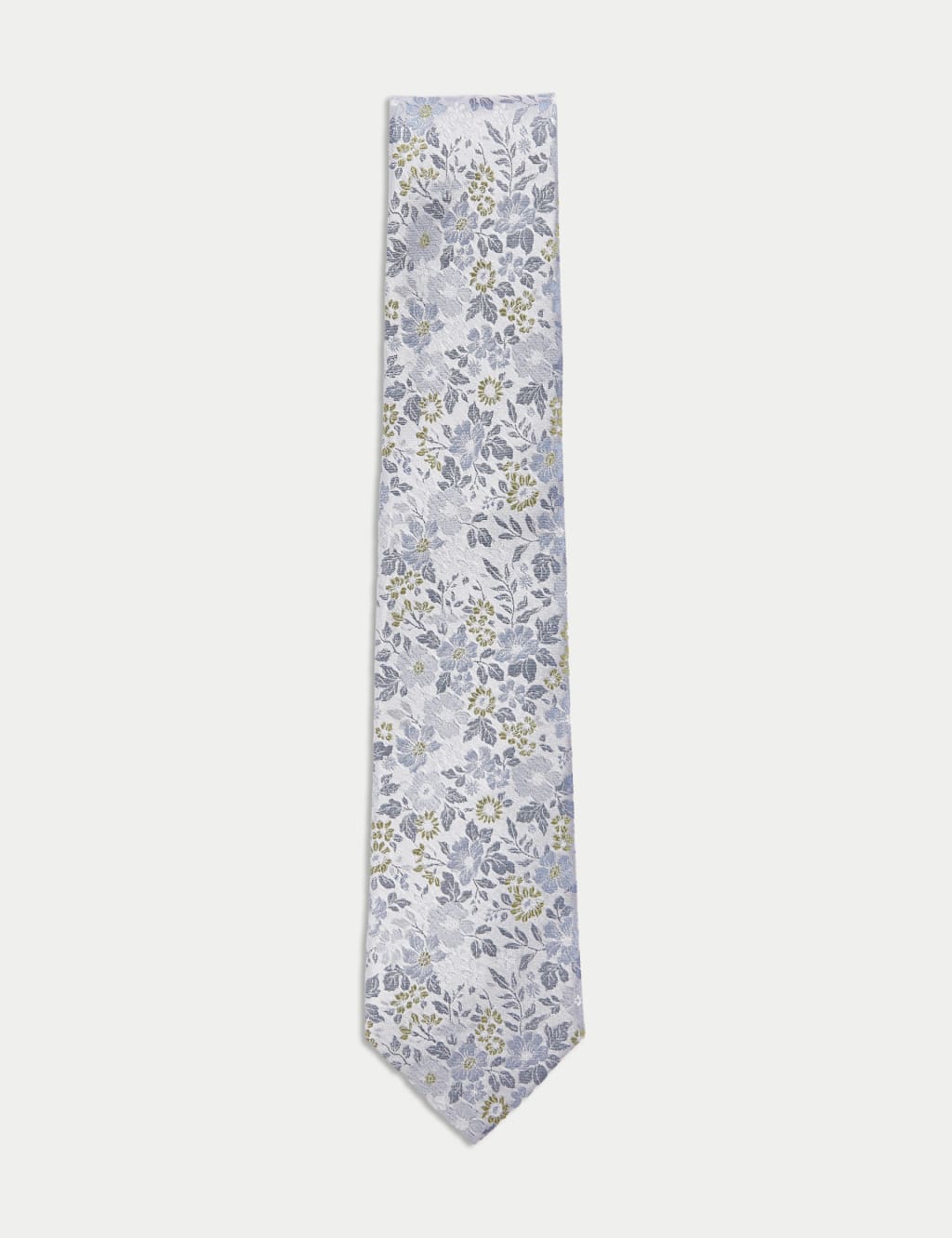 Floral Pure Silk Tie