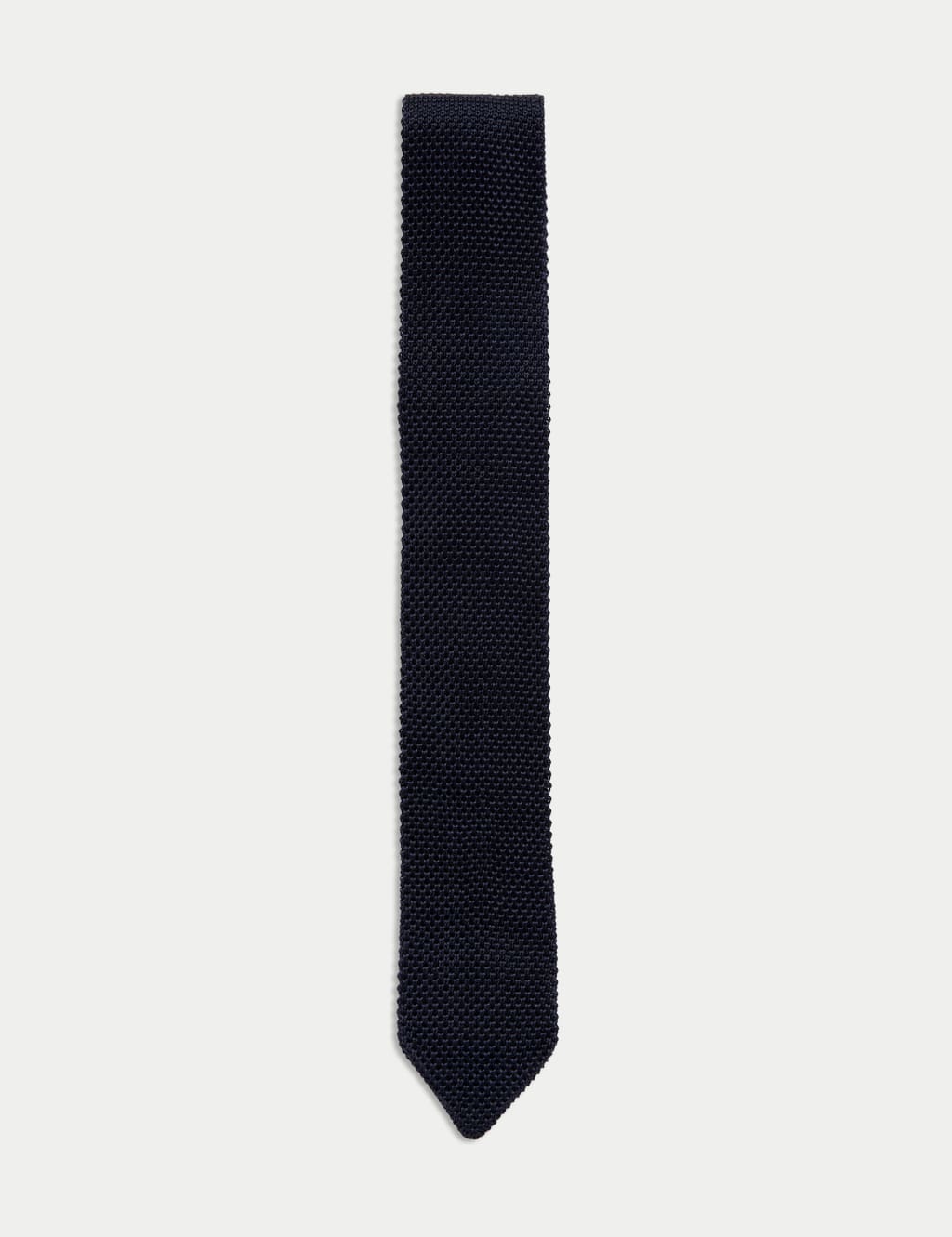 Skinny Pure Silk Knitted Tie