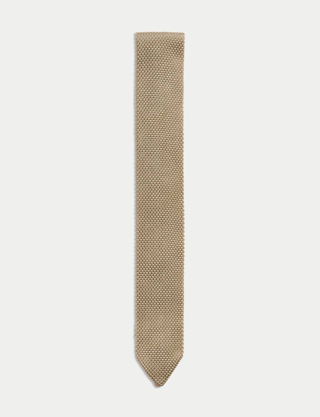 Skinny Pure Silk Knitted Tie